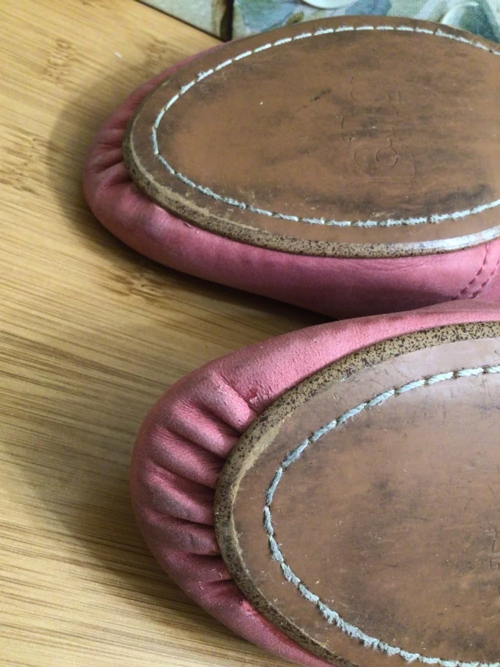 Latigo Leather Shoes Women's Leather Bettie Flats Ballet Size 9,5